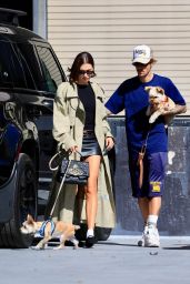Hailey Rhode Bieber and Justin Bieber Out For Lunch in West Hollywood 10/29/2023