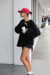 Hailey Rhode Bieber  - Leaving Croft Alley in Beverly Hills 10/25/2023