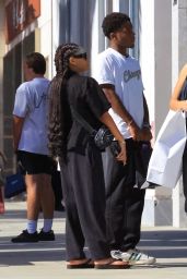 Halle Bailey - Rodeo Drive in Beverly Hills 10/11/2023