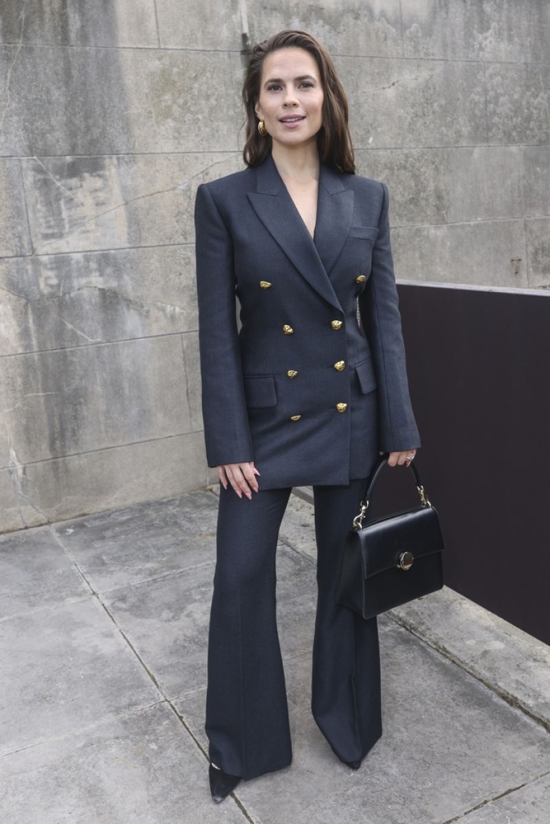 Hayley Atwell - Chloé Show at Paris Fashion Week 09/28/2023 • CelebMafia