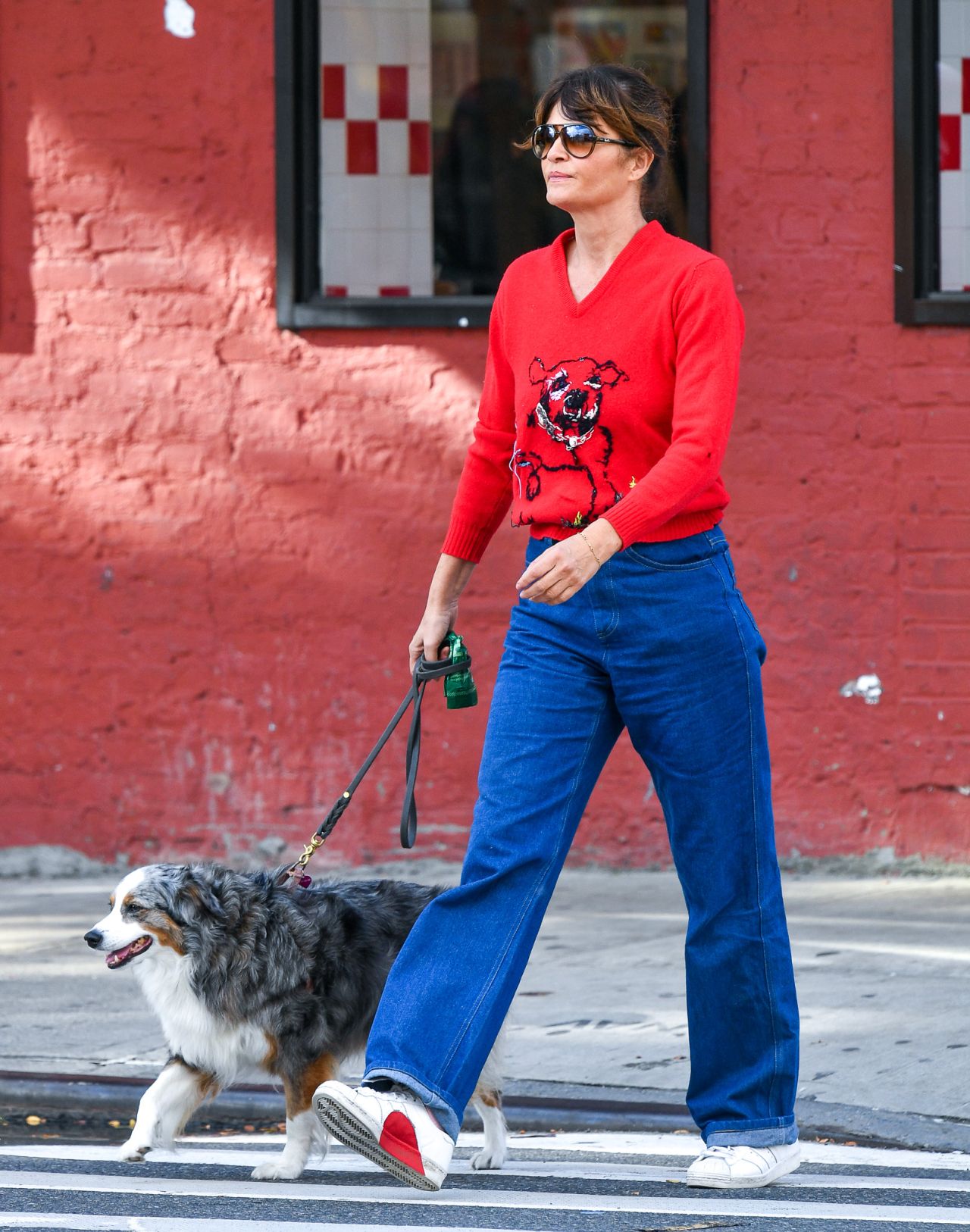 Helena Christensen - Out in New York 10/15/2023 • CelebMafia