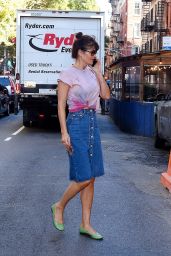 Helena Christensen - Out in New York 10/26/2023
