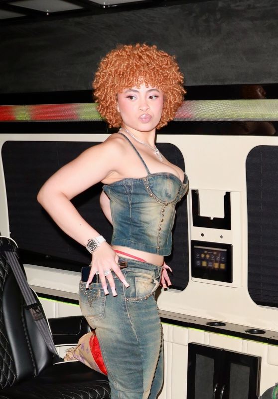 Ice Spice at the Saturday Night Live Afterparty at Catch Steak in NY 10/14/2023