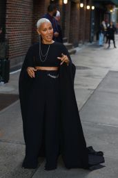 Jada Pinkett Smith - Arriving at The Late Show With Stephen Colbert in New York 10/16/2023