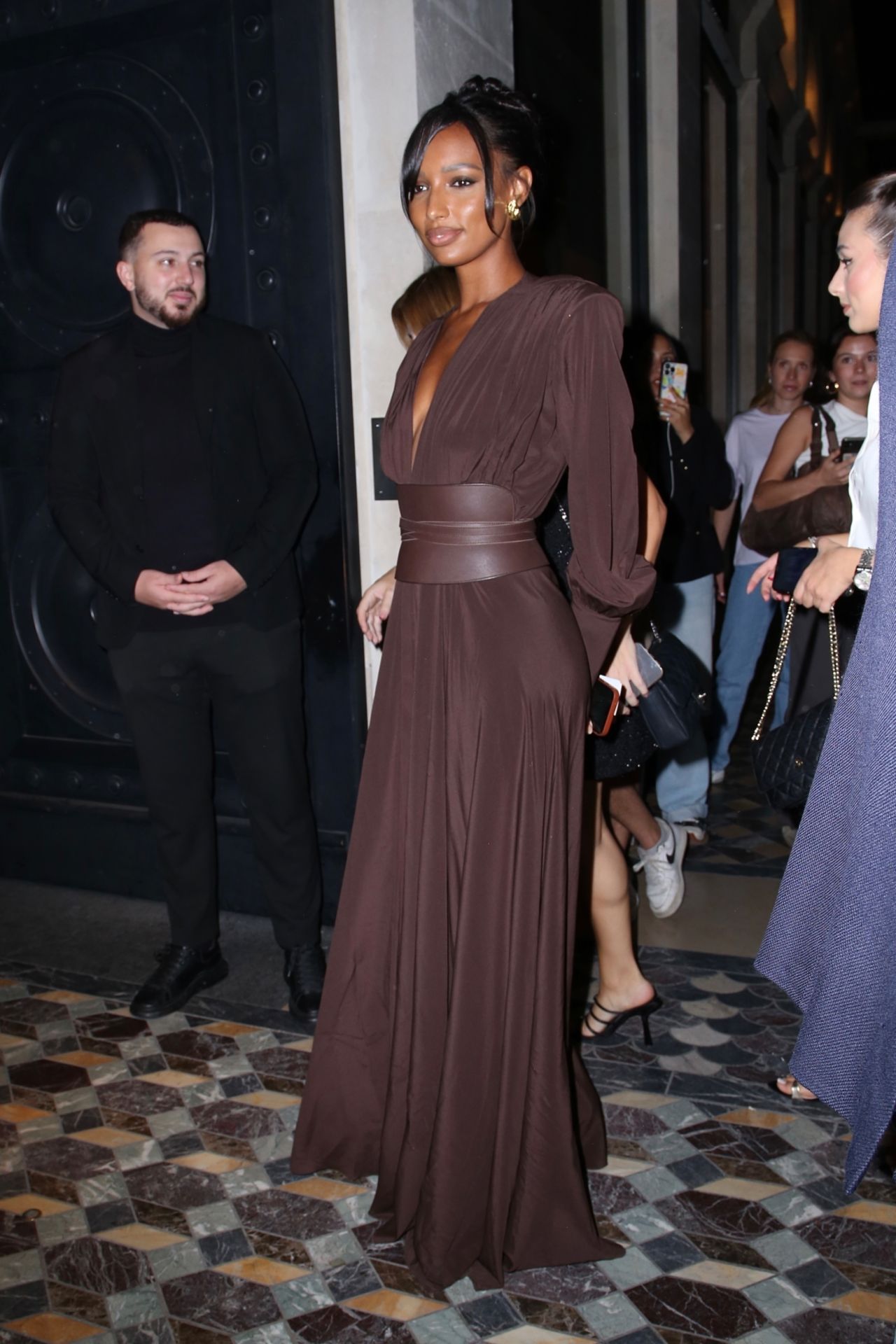 Jasmine Tookes at The Costes Hotel in Paris 09/30/2023 • CelebMafia