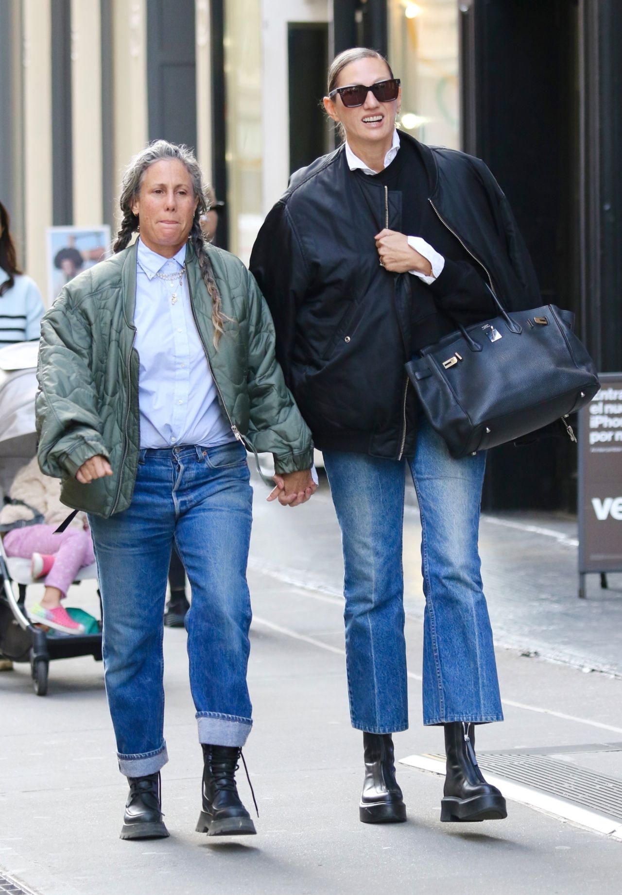 Jenna Lyons and Cass Bird in Manhattan’s SoHo Neighborhood 10/16/2023