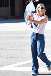 Jeri Ryan - SAG/AFTRA Strike Picket Lines in Front of Warner Bros Studios in Burbank 10/17/2023