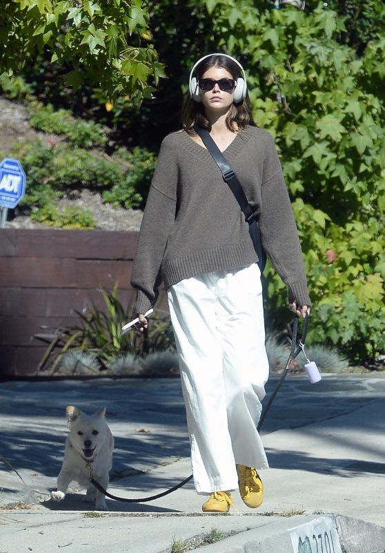 Kaia Gerber - Out in Los Angeles 10/14/2023