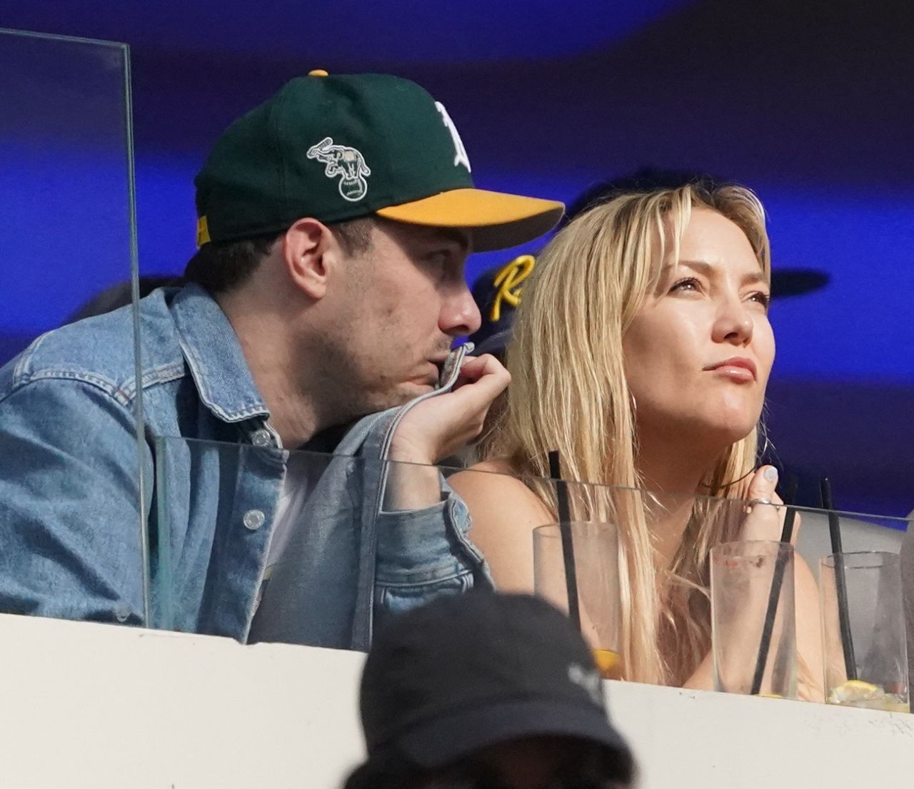 Kate Hudson and Danny Fujikawa Watch the Los Angeles Rams Vs the