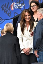 Kate Middleton - Rugby World Cup France 2023 Quarter Final in Marseille