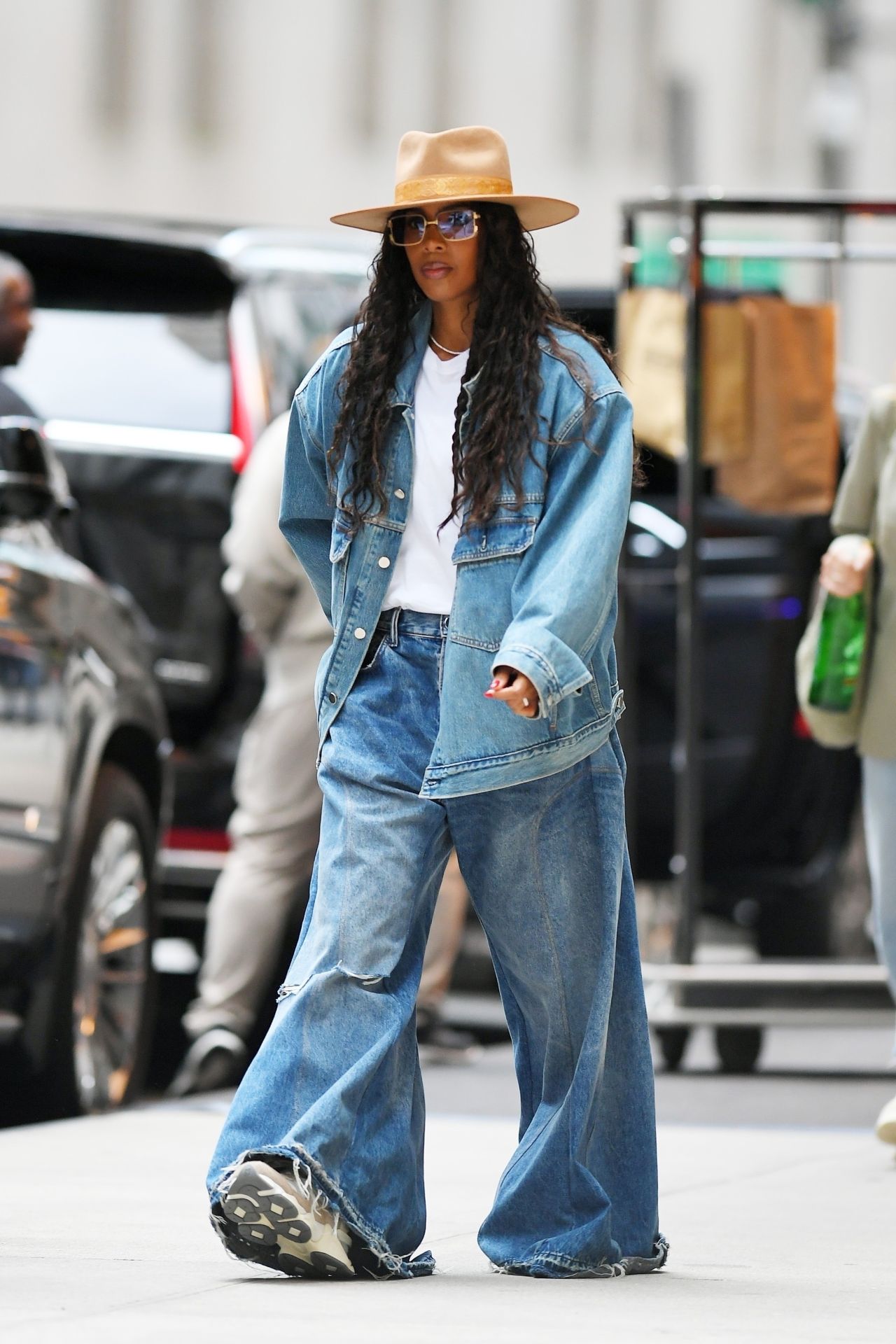 5 Ways To Wear Double Denim This Year, As Loved By Street-Stylers And Vogue  Editors | British Vogue