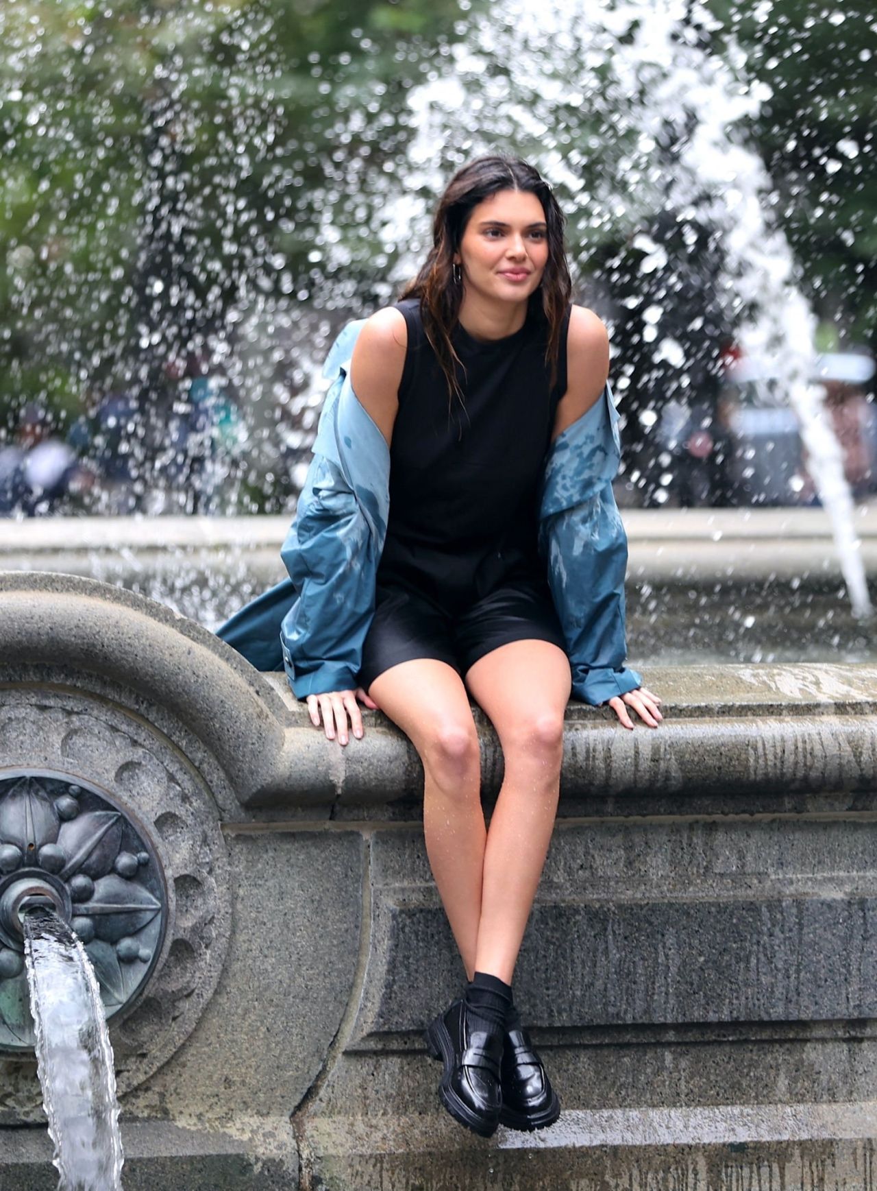 Kendall Jenner - Calvin Klein Photo Shoot in New York 10/08/2023 ...
