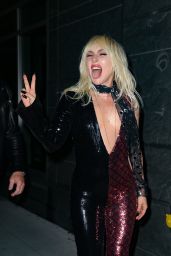 Lady Gaga at The Rolling Stones Hackney Diamonds Album Launch Party in New York 10/19/2023