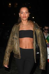 Lameka Fox – Gigi Hadid’s Store “Guest in Residence” Opening in New York 10/19/2023
