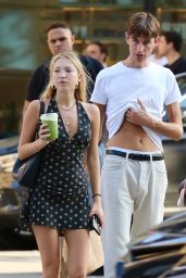 Lila Grace Moss and Yoni Helbitz in Manhattan’s Downtown Area 10/02/2023