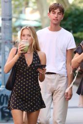 Lila Grace Moss and Yoni Helbitz in Manhattan’s Downtown Area 10/02/2023