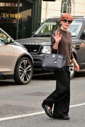 Lily Allen at Coco Nails Club in Marylebone 10/04/2023