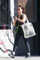 Lucy Hale in a Fitness Attire in Hollywood 10/10/2023