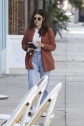 Lucy Hale in Casual Outfit - Strolls Through Studio City 10/23/2023