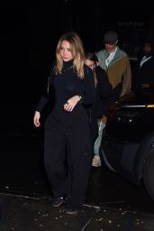 Madelyn Cline and Pete Davidson - Leaving Saturday Night Live’s Afterparty at Catch Steak in New York 10/14/2023