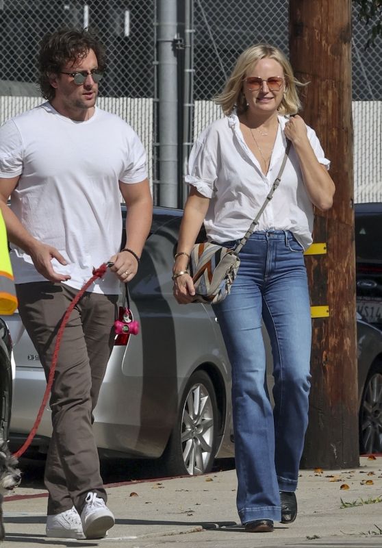 Malin Akerman and Jack Donnelly in Los Angeles 10/17/2023