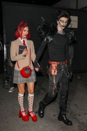 Megan Fox and MGK – Kendall Jenner’s Halloween Party at Chateau Marmont in LA 10/28/2023