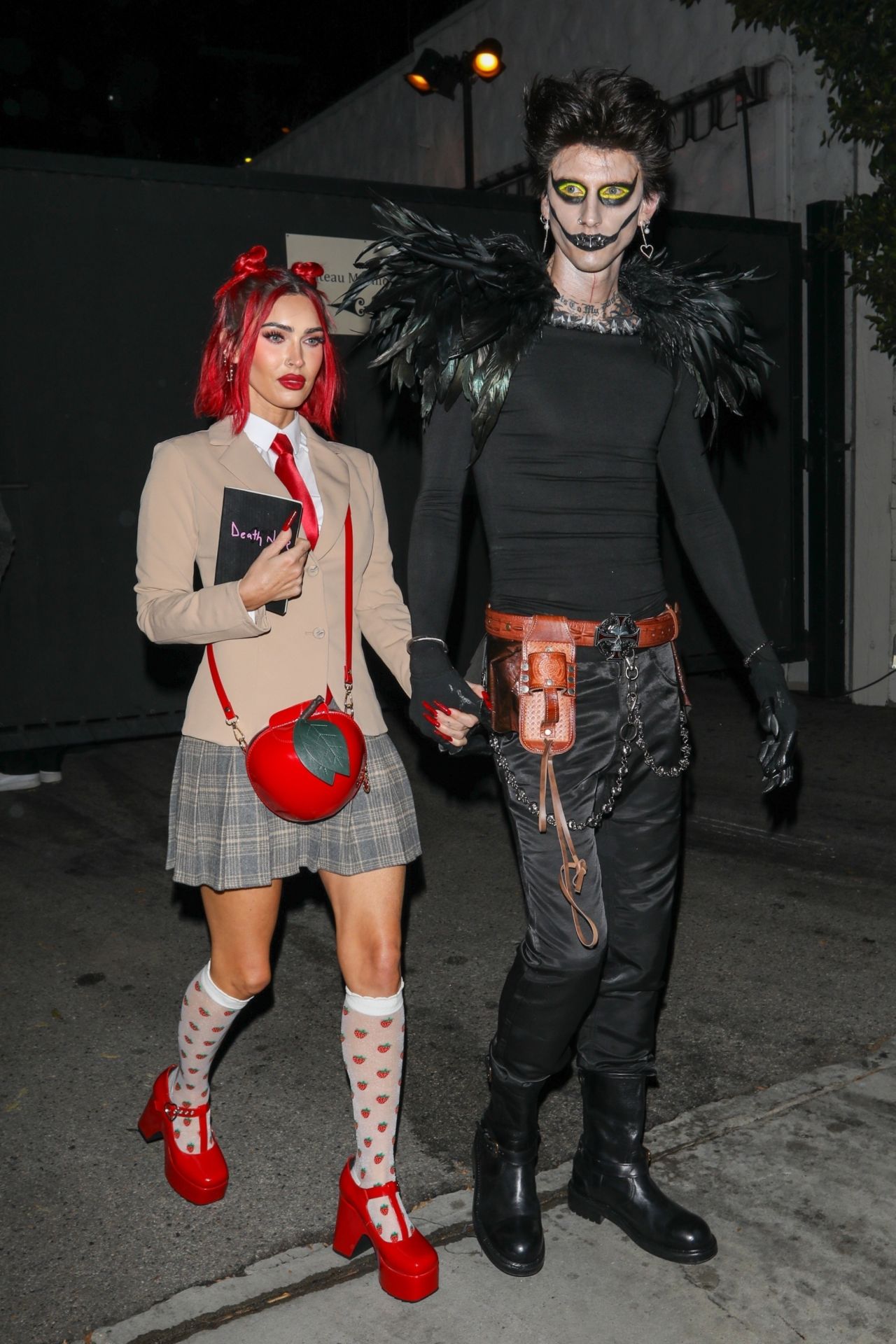 Megan Fox and MGK – Kendall Jenner’s Halloween Party at Chateau Marmont