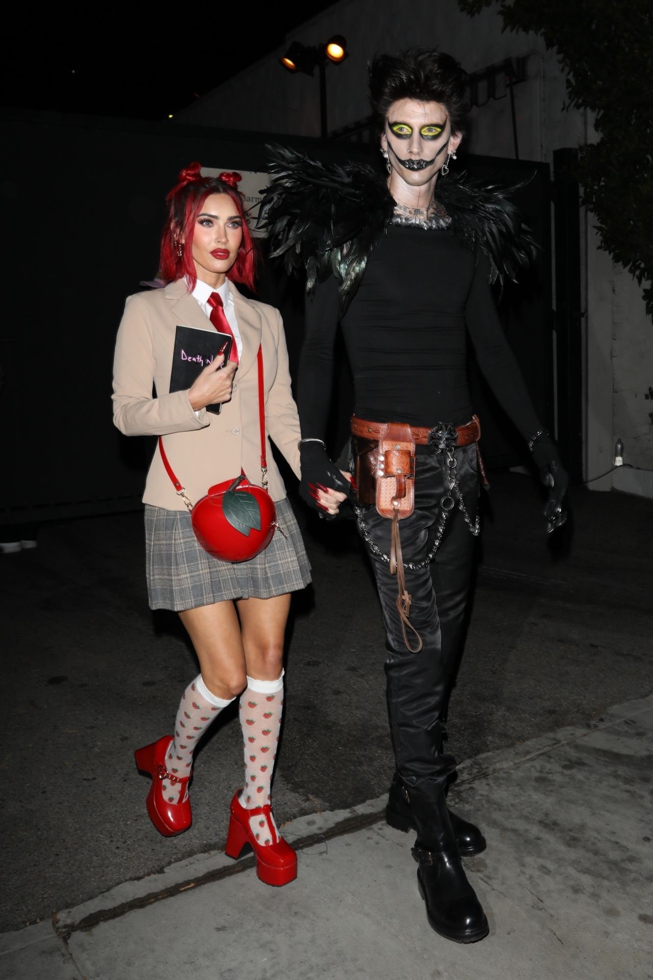 Megan Fox Megan-fox-and-mgk-kendall-jenner-s-halloween-party-at-chateau-marmont-in-la-10-28-2023-2