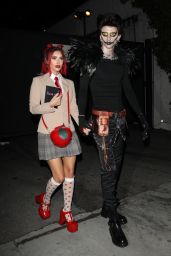 Megan Fox and MGK – Kendall Jenner’s Halloween Party at Chateau Marmont in LA 10/28/2023