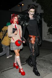 Megan Fox and MGK – Kendall Jenner’s Halloween Party at Chateau Marmont in LA 10/28/2023