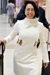 Melissa Leong at Sydney Domestic Airport  10/31/2023