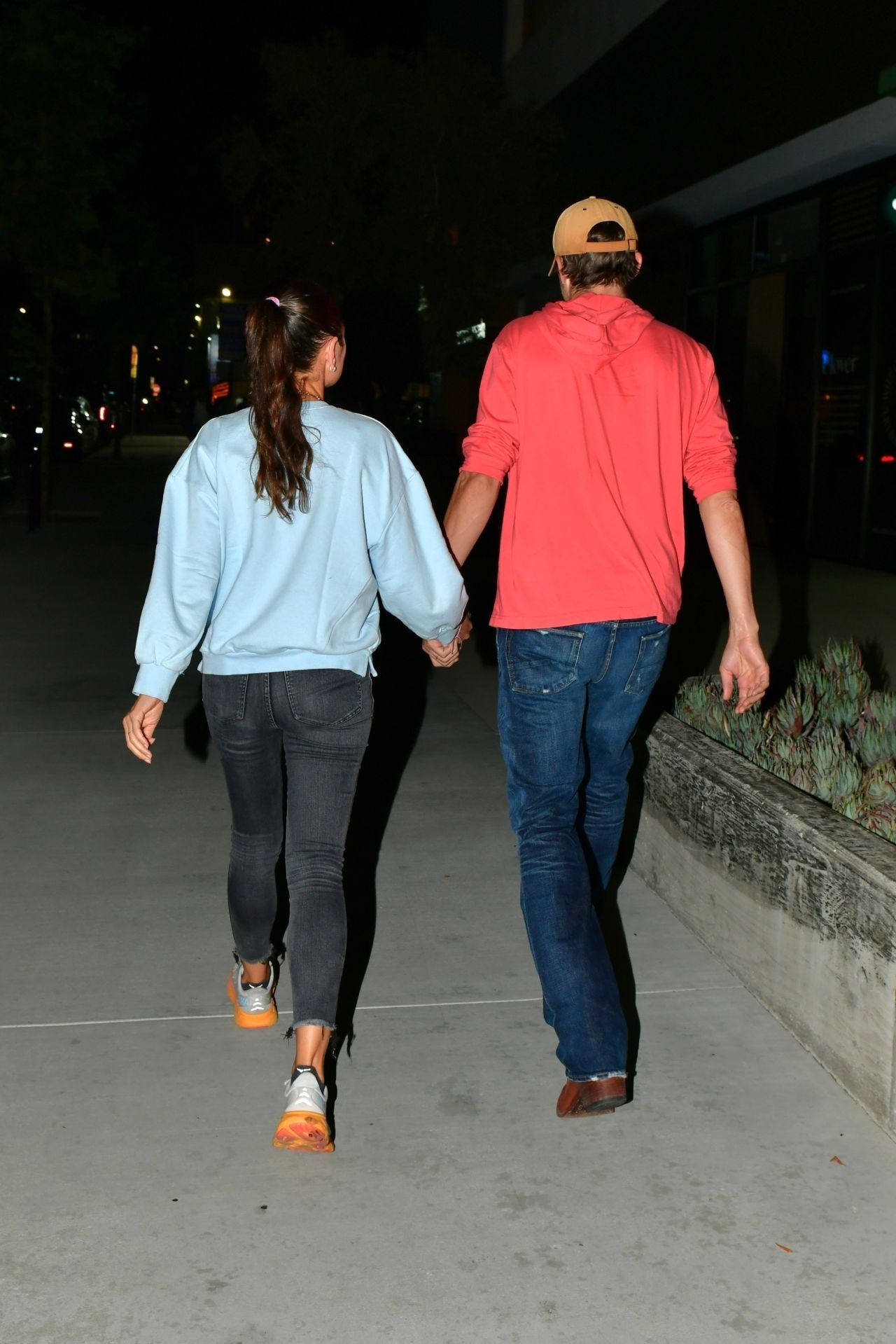 Mila Kunis and Ashton Kutcher - Leaving Gigi's in LA 10/10/2023