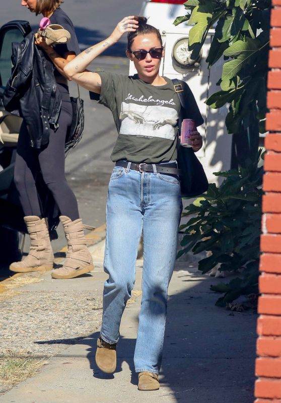 Miley Cyrus - Goes Shopping in Highland Park 10/16/2023