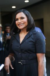 Mindy Kaling - Leaving the Today Show in New York 10/02/2023