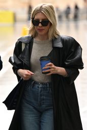 Mollie King at BBC Broadcasting House in Central London 10/26/2023
