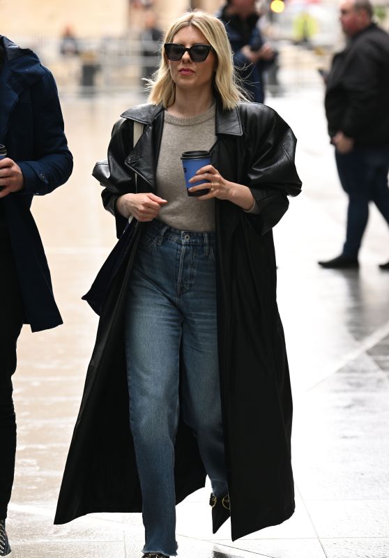 Mollie King at BBC Broadcasting House in Central London 10/26/2023
