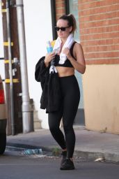 Olivia Wilde After a Workout at the Gym in LA 10/12/2023