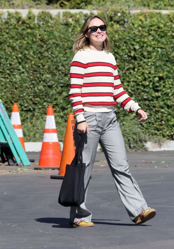 Olivia Wilde Street Style - Hollywood 10/30/2023