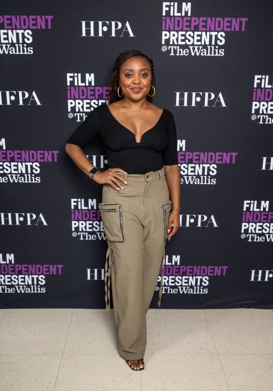 Quinta Brunson - Film Independent Live Read of "Back to the Future" in Beverly Hills 06/24/2023