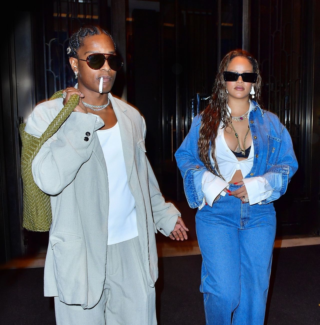 Rihanna and ASAP Rocky Celebrate His Birthday in Jersey City, New ...