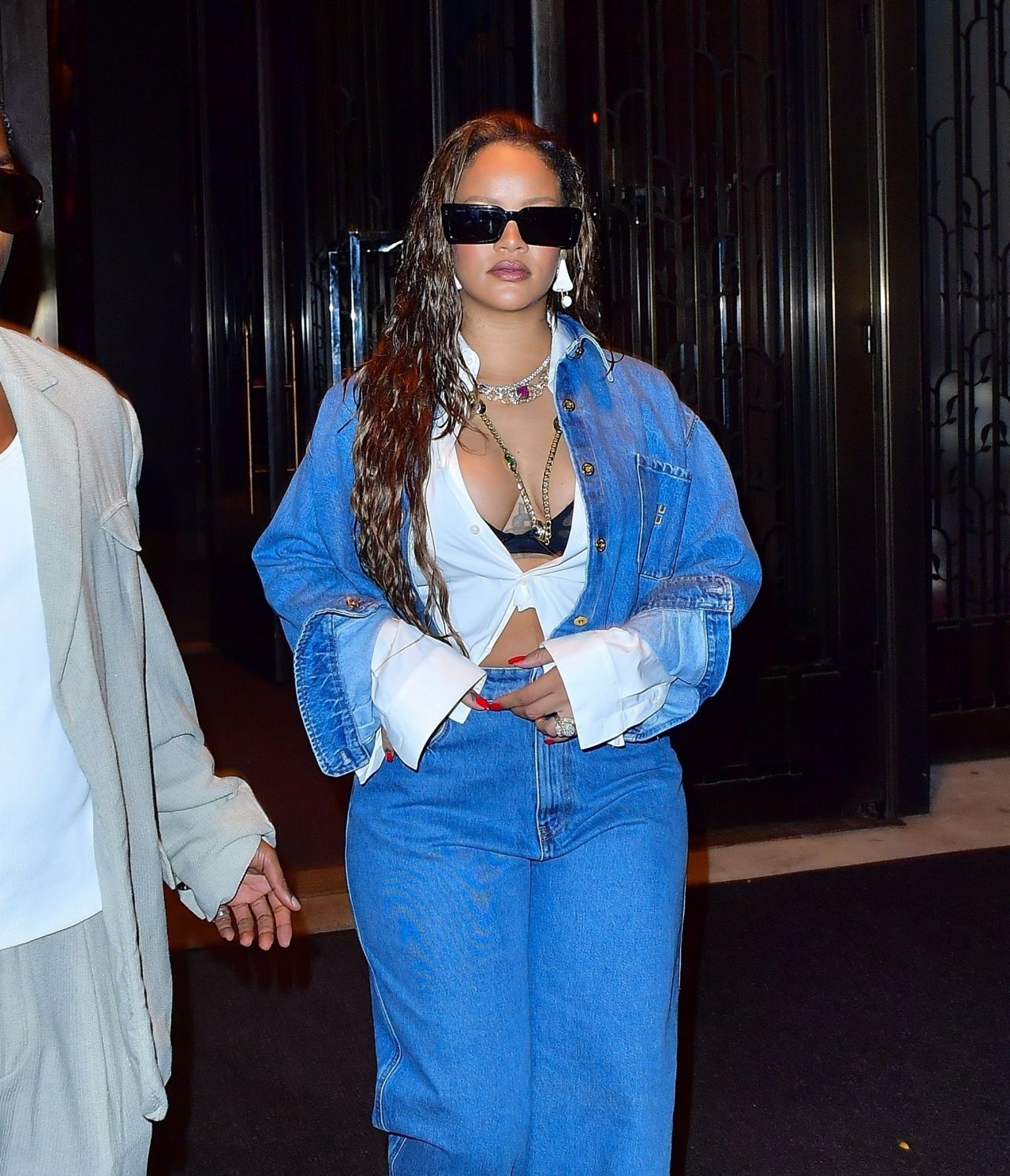 Rihanna steps out with A$AP Rocky on his birthday in New York City
