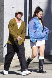 Rosalía With Actor Jeremy Allen White Shopping in LA 10/30/2023