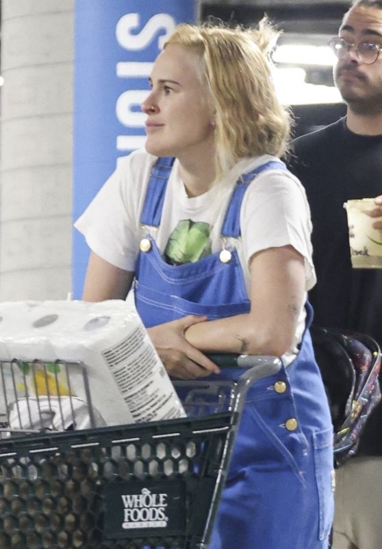 Rumer Willis - Grocery Shopping in Los Angeles 10/01/2023