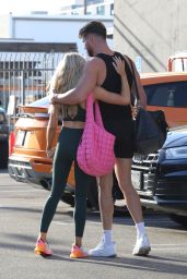 Rylee Arnold in Workout Outfit in Los Angeles 10/07/2023