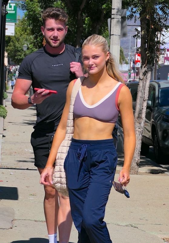 Rylee Arnold - Outside Practice for DWTS in LA 10/14/2023