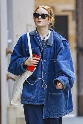 Sadie Sink - Out With Gaten Matarazzo in New York 10/24/2023