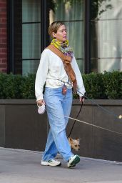 Sarah Paulson in Casual Outfit in New York 10/13/2023