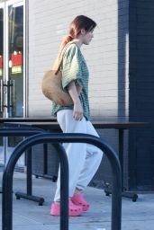 Scout Willis in a Colorful Tee and Platform Crocs in Los Angeles 10/03/2023