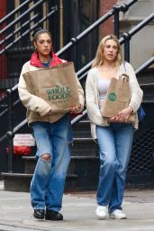 Sistine Stallone and Sophia Stallone - OIut in New York 10/30/2023