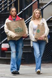 Sistine Stallone and Sophia Stallone - OIut in New York 10/30/2023